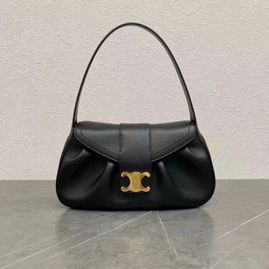 Celine 2026 Polly Shoulder Bag Lambskin 283627