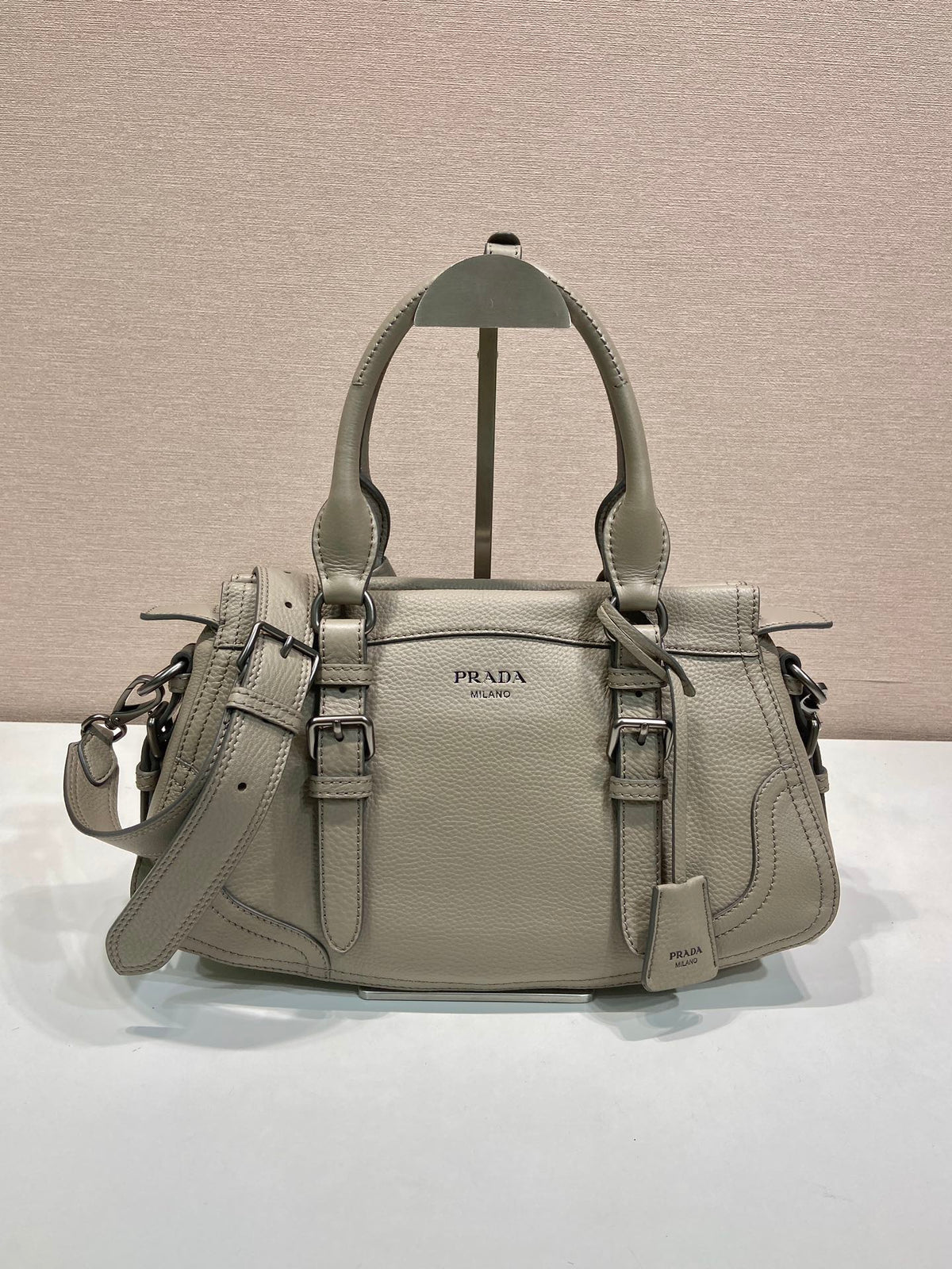 Prada 2026 Tote Bag 35cm Grained Leather 282678