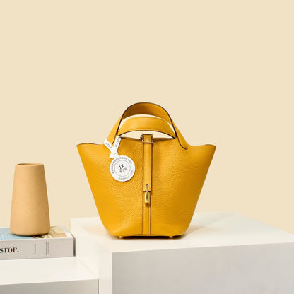 High-end Hermes 2026 Picotin Bag 18cm Taurillon Clemence Leather 1