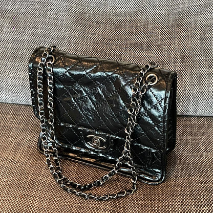 Chanel 2026 Quilted Calfskin Whipstitch Flap Bag 26cm Calfskin